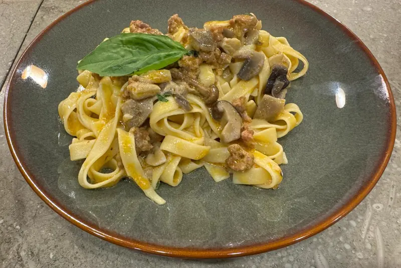 Tagliatelle ai funghi
